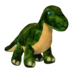 Wild Planet All About Nature Brontosaurus Plush Toy – Realistic Dinosaur