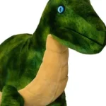 Wild Planet All About Nature Brontosaurus Plush Toy – Realistic Dinosaur