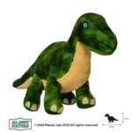 Wild Planet All About Nature Brontosaurus Plush Toy – Realistic Dinosaur
