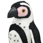 Wild Planet All About Nature Cape Penguin Plush Toy – Realistic African Penguin