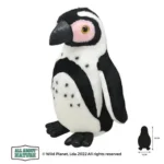 Wild Planet All About Nature Cape Penguin Plush Toy – Realistic African Penguin