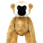 Wild Planet All About Nature Gibbon Plush Toy – Realistic Long-Armed Ape