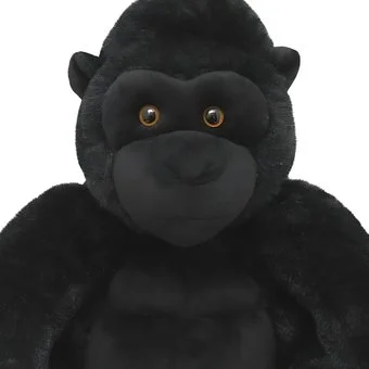 Wild Planet All About Nature Gorilla Plush Toy – Realistic Soft Gorilla