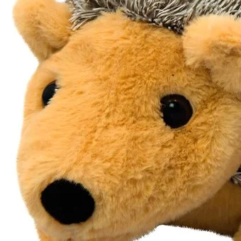 Wild Planet All About Nature Hedgehog Plush Toy – Realistic Soft Hedgehog