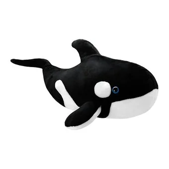 Wild Planet All About Nature Orca Plush Toy – Realistic Killer Whale