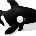 Wild Planet All About Nature Orca Plush Toy – Realistic Killer Whale