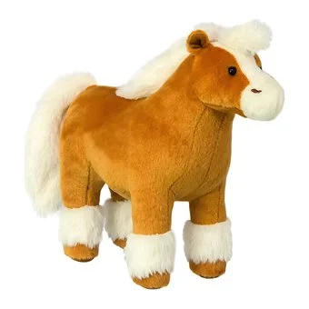 Wild Planet All About Nature Pony Plush Toy – Realistic Soft Horse