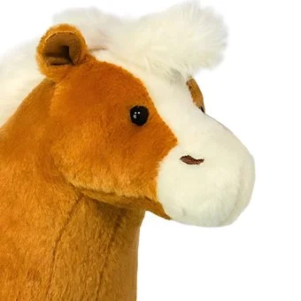 Wild Planet All About Nature Pony Plush Toy – Realistic Soft Horse