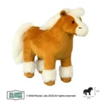 Wild Planet All About Nature Pony Plush Toy – Realistic Soft Horse