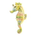 Wild Planet All About Nature Seahorse Plush Toy – Realistic Soft Seahorse
