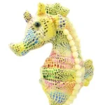 Wild Planet All About Nature Seahorse Plush Toy – Realistic Soft Seahorse