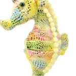 Wild Planet All About Nature Seahorse Plush Toy – Realistic Soft Seahorse