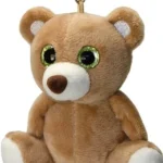Wild Planet Orbys Bear Plush Keyring Clip