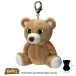 Wild Planet Orbys Bear Plush Keyring Clip