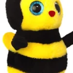 Wild Planet Orbys Bee Plush Toy – Cute Big-Eyed Bumblebee
