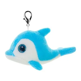 Wild Planet Orbys Dolphin Plush Keyring Clip
