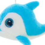 Wild Planet Orbys Dolphin Plush Keyring Clip