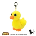 Wild Planet Orbys Duck Plush Keyring Clip