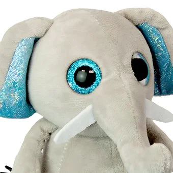 Wild Planet Orbys Elephant Plush Toy – Big-Eyed Soft Toy