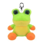 Wild Planet Orbys Frog Plush Keyring Clip