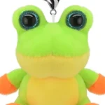 Wild Planet Orbys Frog Plush Keyring Clip