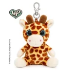 Wild Planet Orbys Giraffe Plush Keyring Clip