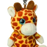 Wild Planet Orbys Giraffe Plush Keyring Clip