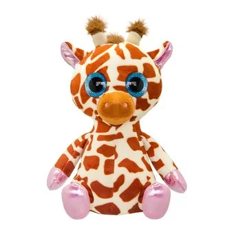 Wild Planet Orbys Giraffe Plush Toy – Big-Eyed Soft Giraffe