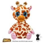 Wild Planet Orbys Giraffe Plush Toy – Big-Eyed Soft Giraffe