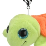Wild Planet Orbys Green Turtle Plush Keyring Clip