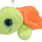 Wild Planet Orbys Green Turtle Plush Keyring Clip