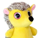 Wild Planet Orbys Hedgehog Plush Toy – Big-Eyed Yellow Hedgehog