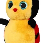 Wild Planet Orbys Ladybug Plush Toy – Big-Eyed Ladybird