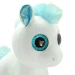Wild Planet Orbys Pony Plush Toy – Big-Eyed White Pony