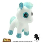 Wild Planet Orbys Pony Plush Toy – Big-Eyed White Pony