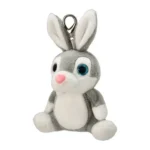 Wild Planet Orbys Rabbit Plush Keyring Clip