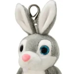 Wild Planet Orbys Rabbit Plush Keyring Clip