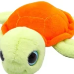 Wild Planet Orbys Sea Turtle Plush Toy – Big-Eyed Soft Turtle