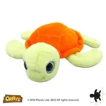 Wild Planet Orbys Sea Turtle Plush Toy – Big-Eyed Soft Turtle