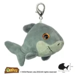 Wild Planet Orbys Shark Plush Keyring Clip